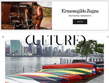 Tablet Screenshot of culturedmag.com